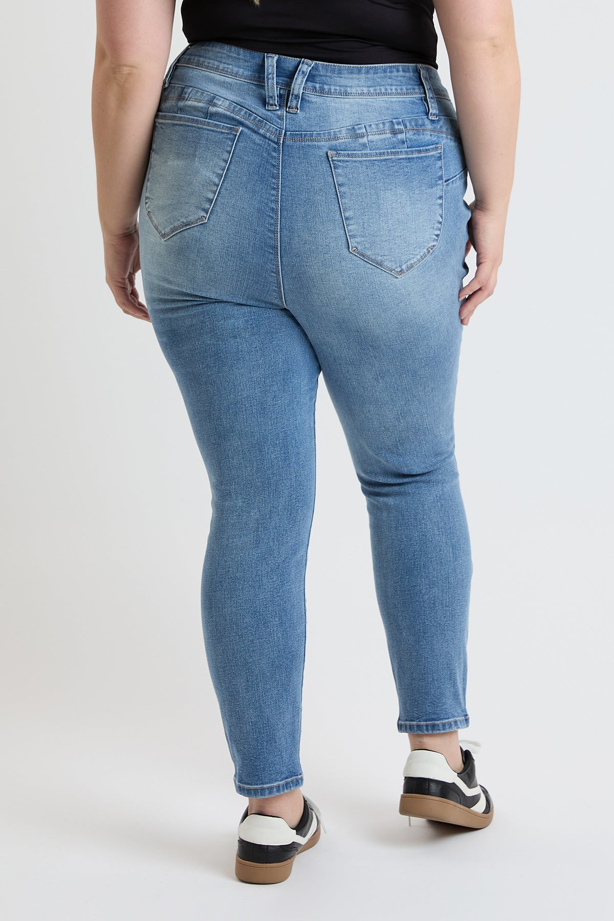 Women's Plus High Rise Curve Confidence  Skinny Jeans
