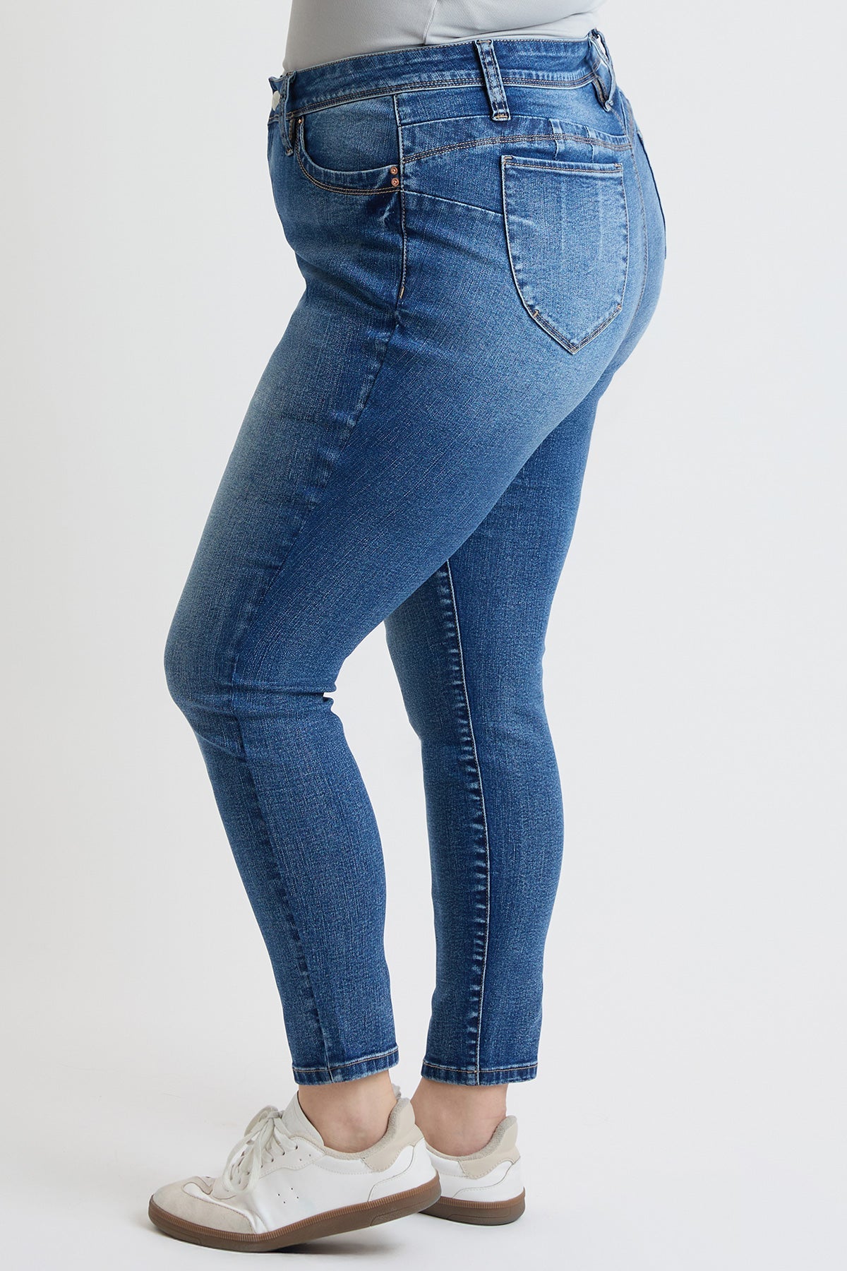 Women's Plus High Rise Curve Confidence  Skinny Jeans