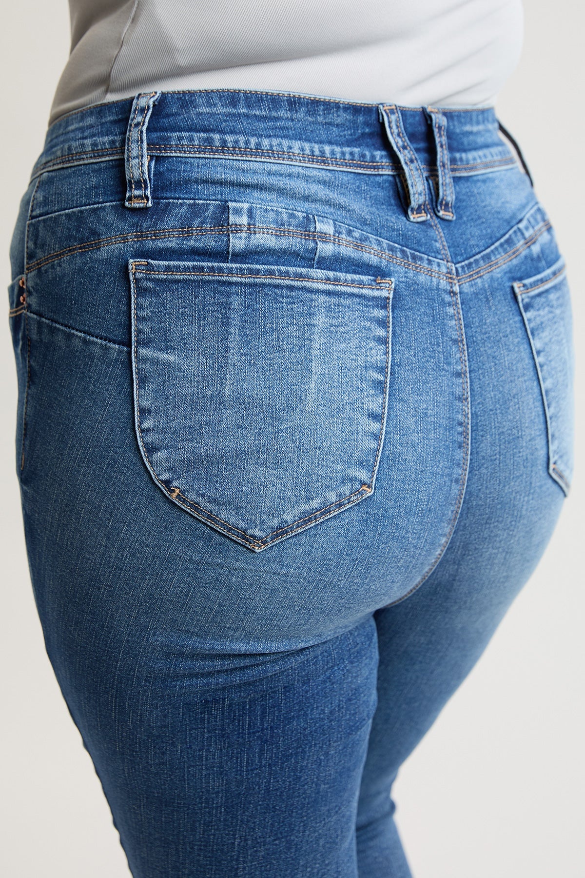 Women's Plus High Rise Curve Confidence  Skinny Jeans