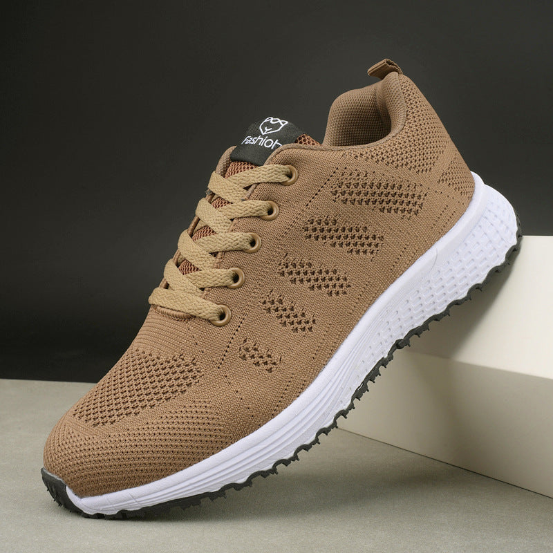 Women's Plus Size Spring And Autumn Sneakers Women's Fly-kit Mesh Women's Shoes
