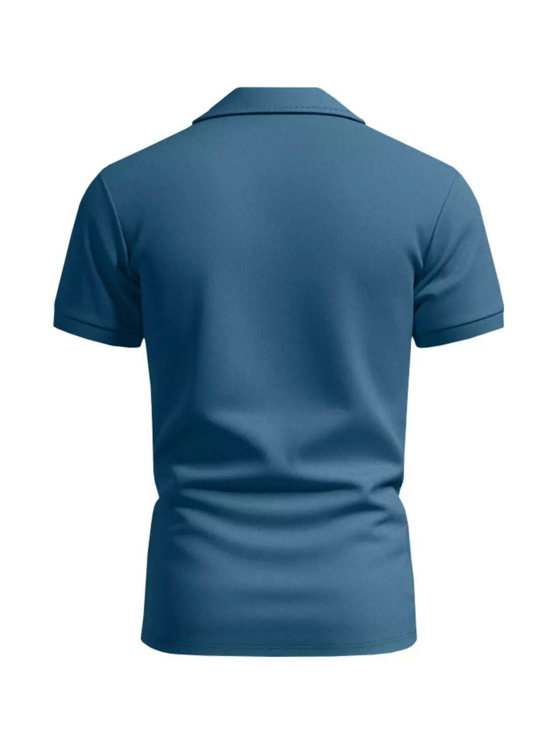 Men's Full Size Slim-Fit Short Sleeve Polo Plus Size