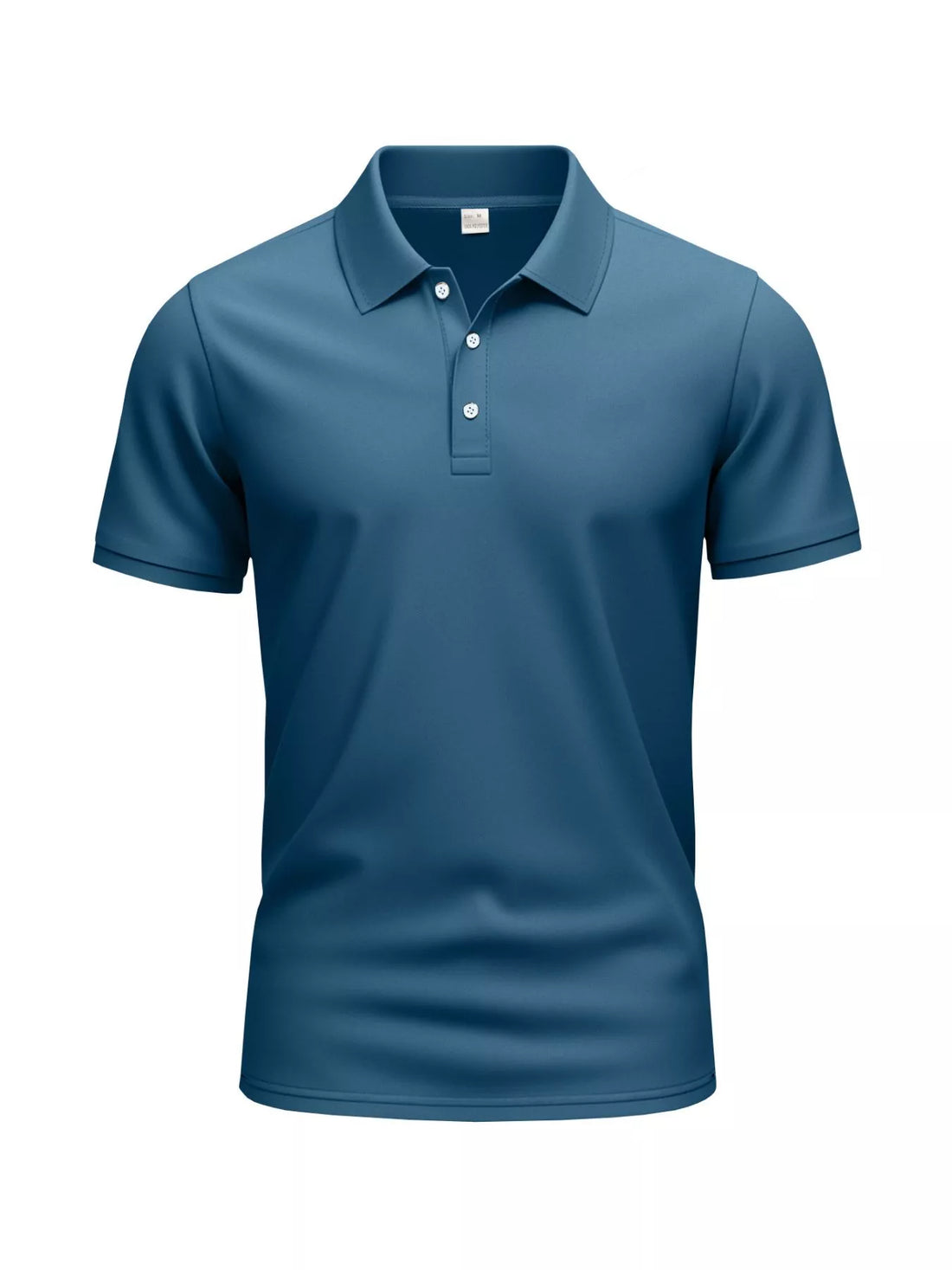 Men's Full Size Slim-Fit Short Sleeve Polo Plus Size