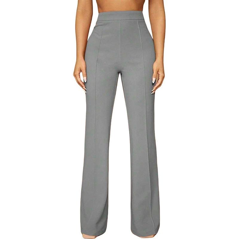 High Waist All-matching Fashion Business Commute Fall Women's Clothing Casual Business Pants Trousers