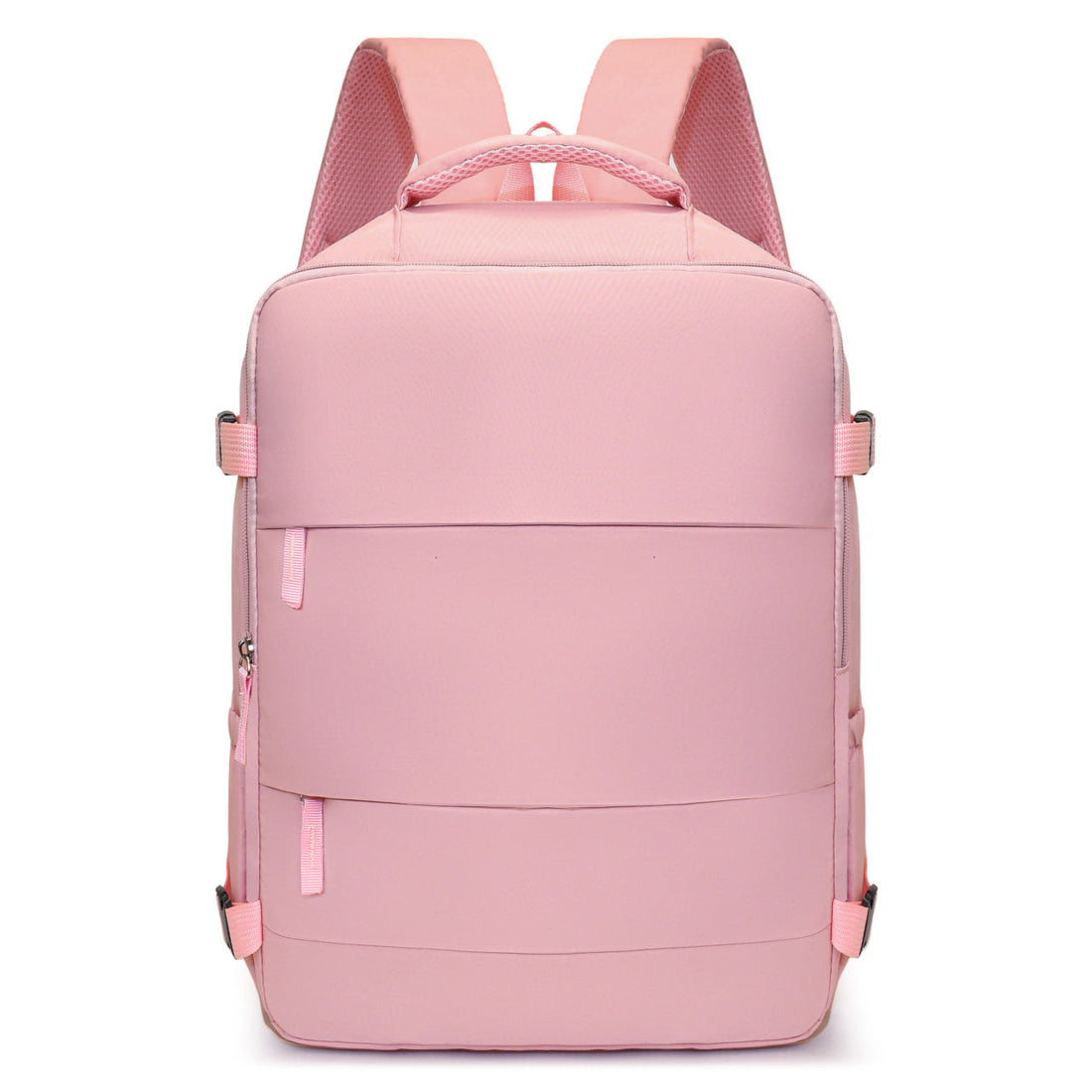 Women's Large Capacity Lightweight Multi-purpose Solid Color Travel Backpack