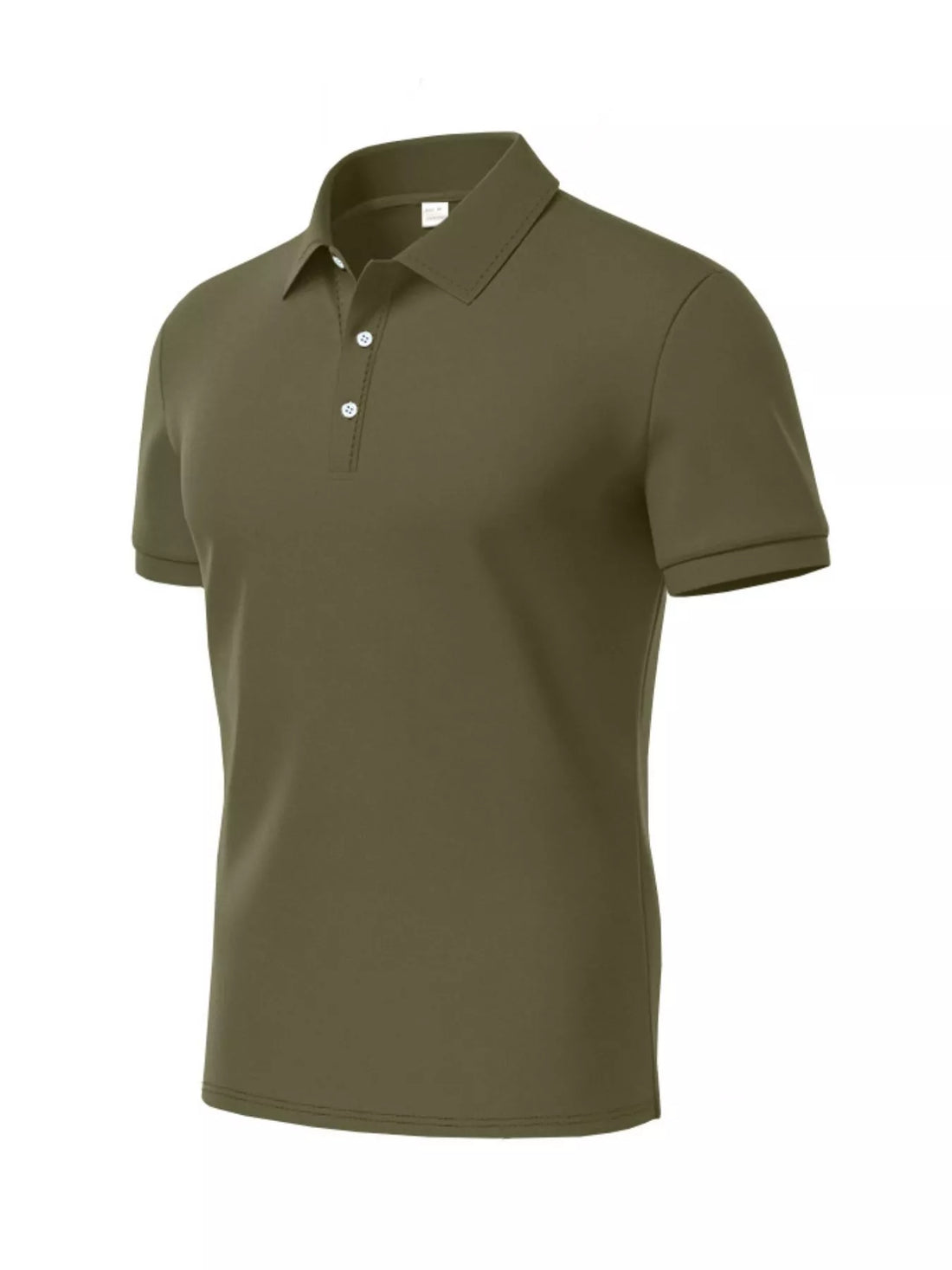 Men's Full Size Slim-Fit Short Sleeve Polo Plus Size