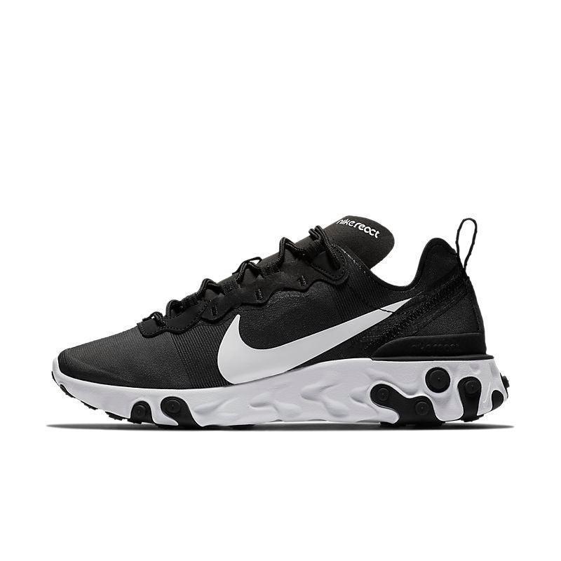 Nike React Element 55 'Black White'