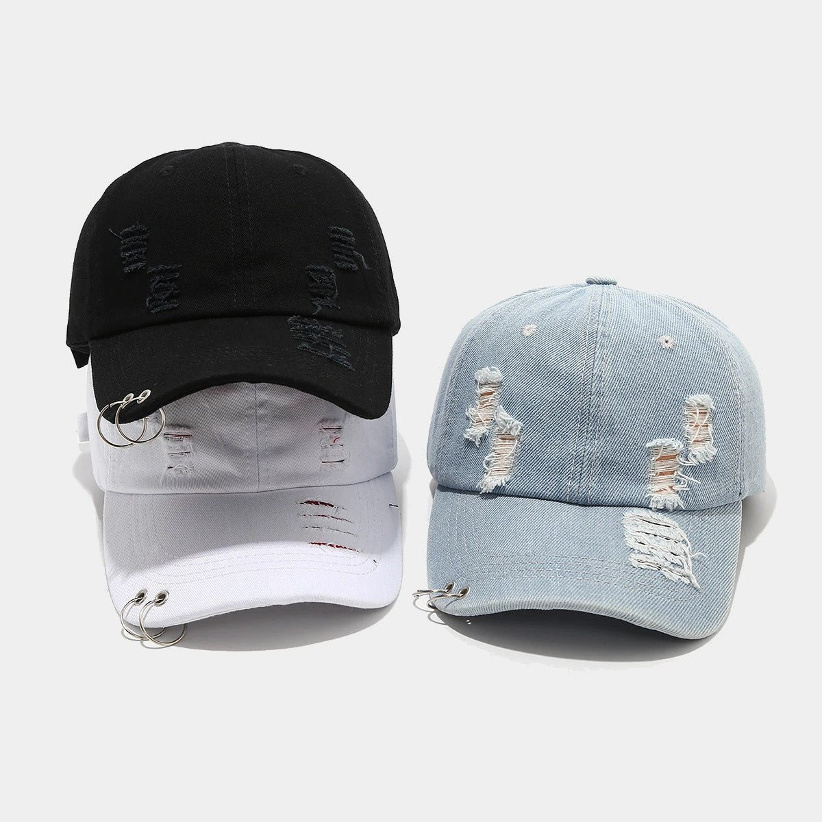 Men's Retro Street Peaked Baseball Hat