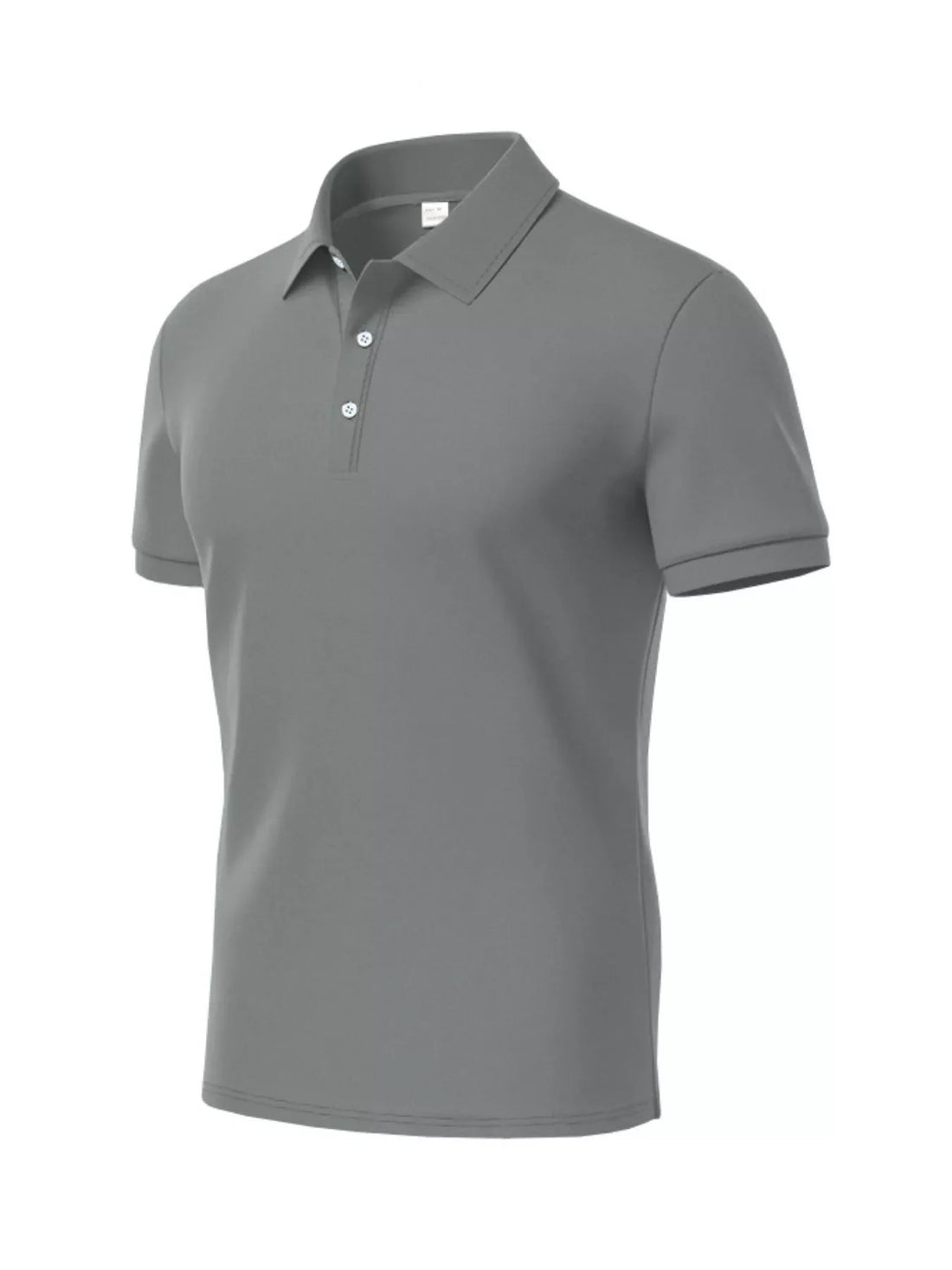Men's Full Size Slim-Fit Short Sleeve Polo Plus Size
