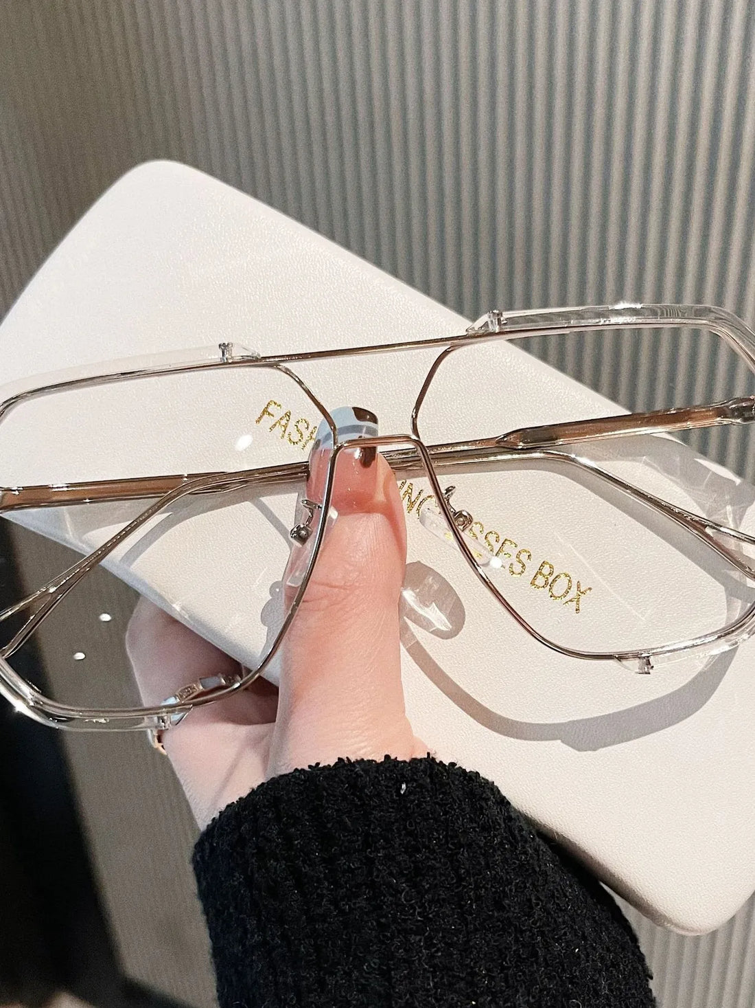 UV Protection Oversized Sunglasses