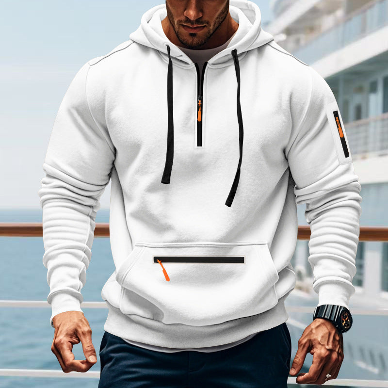 hoodie with zipper with multiple color options