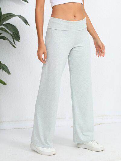 Elastic Waist Wide Leg Pants for Comfortable Everyday Wear