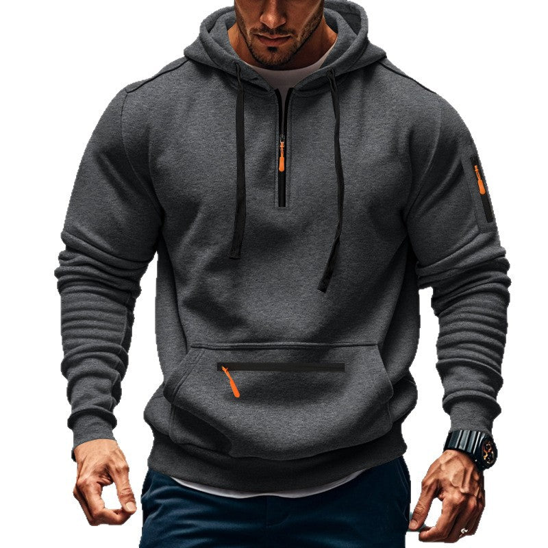 hoodie with zipper with multiple color options