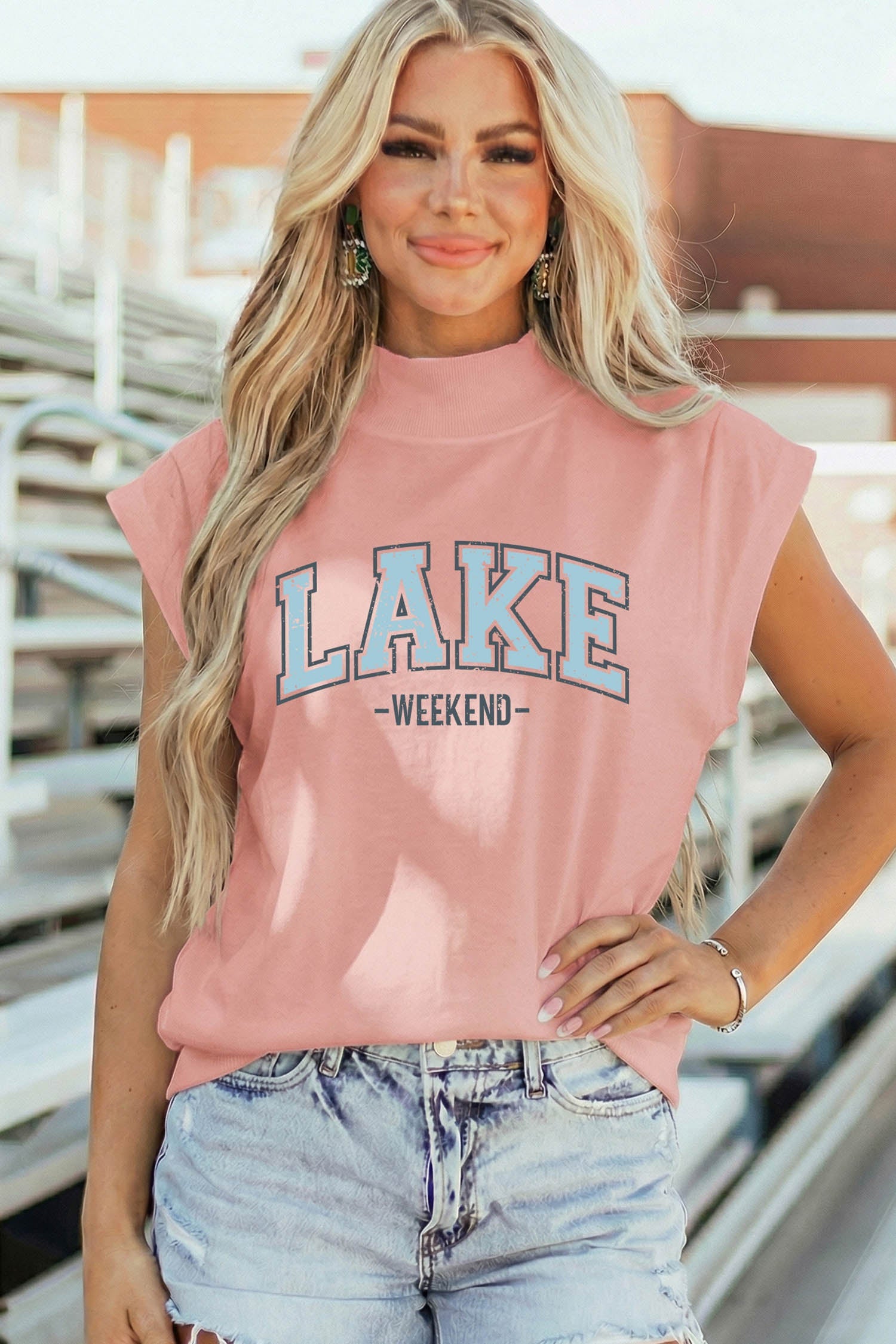 Women's Nevaeh High Short Sleeve Top