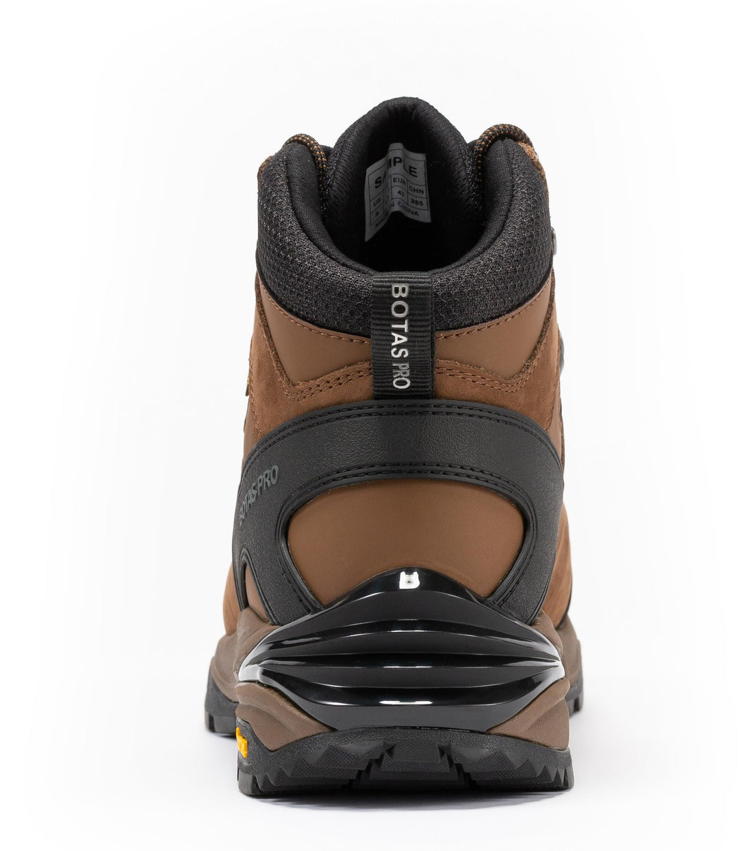 Botas Pro Brown 6 Inch Waterproof Hiking Boots with VIBRAM® Traction Lug Outsole  BP22121