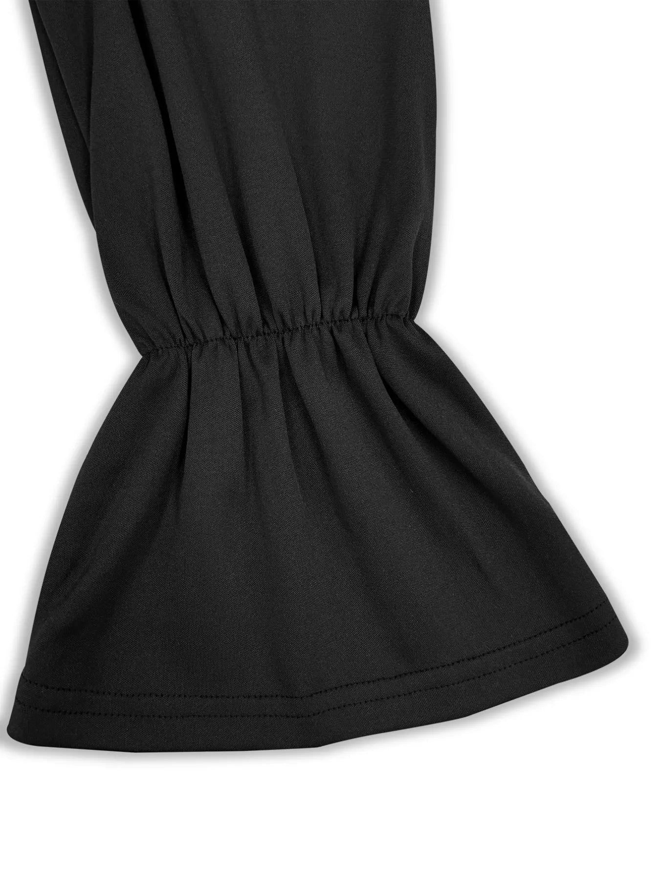Women's Plus Size Flounce Sleeve Top and Pants Set