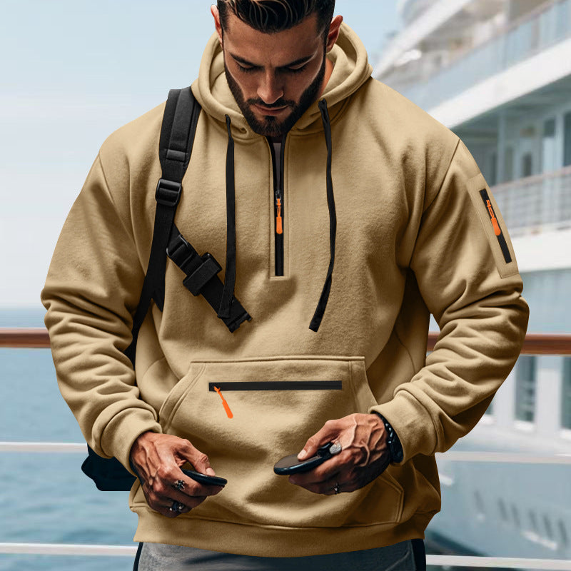 hoodie with zipper with multiple color options