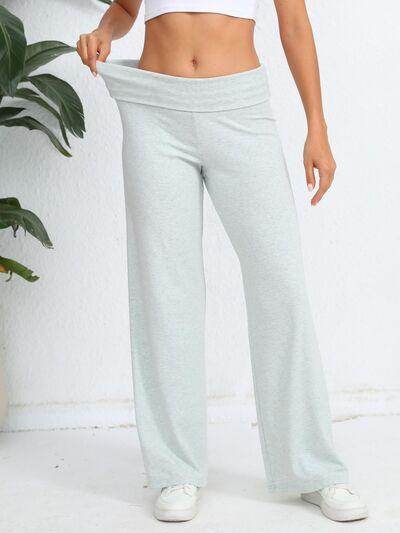 Elastic Waist Wide Leg Pants for Comfortable Everyday Wear
