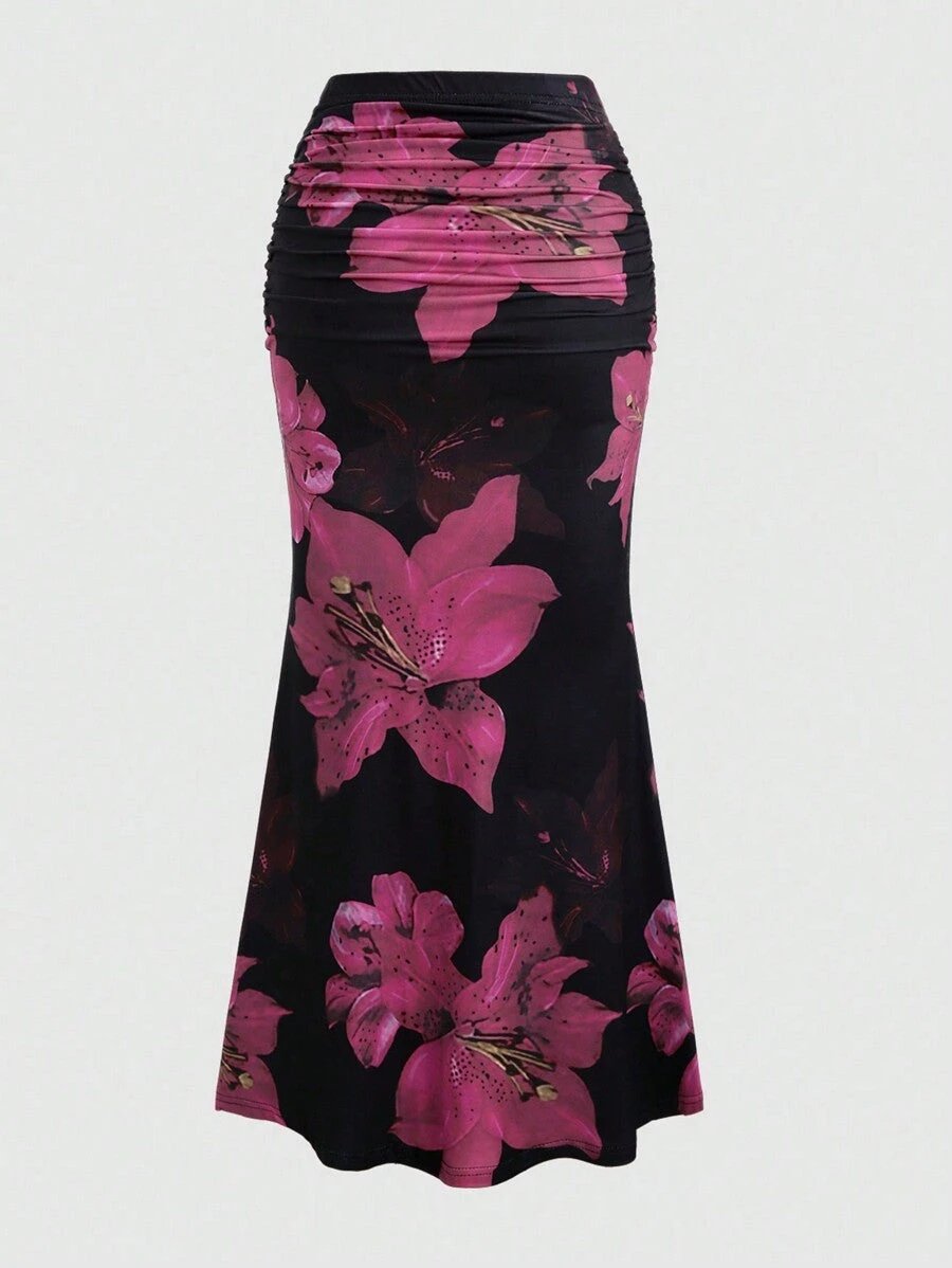 A- Line Skirt Leisure Vacation Long Women's Clothing