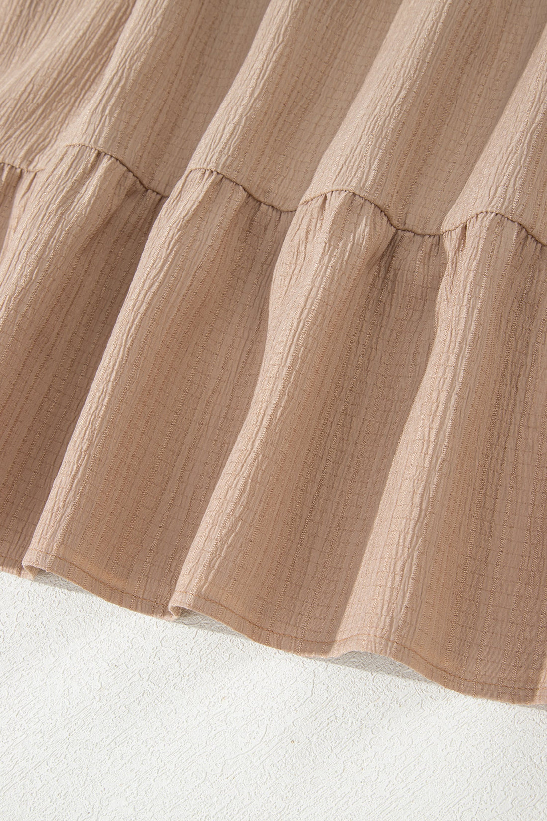 Kaylee Ruffled Short Sleeve PLUS Dress