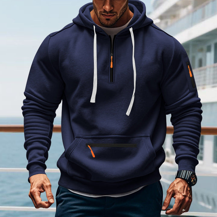 hoodie with zipper with multiple color options