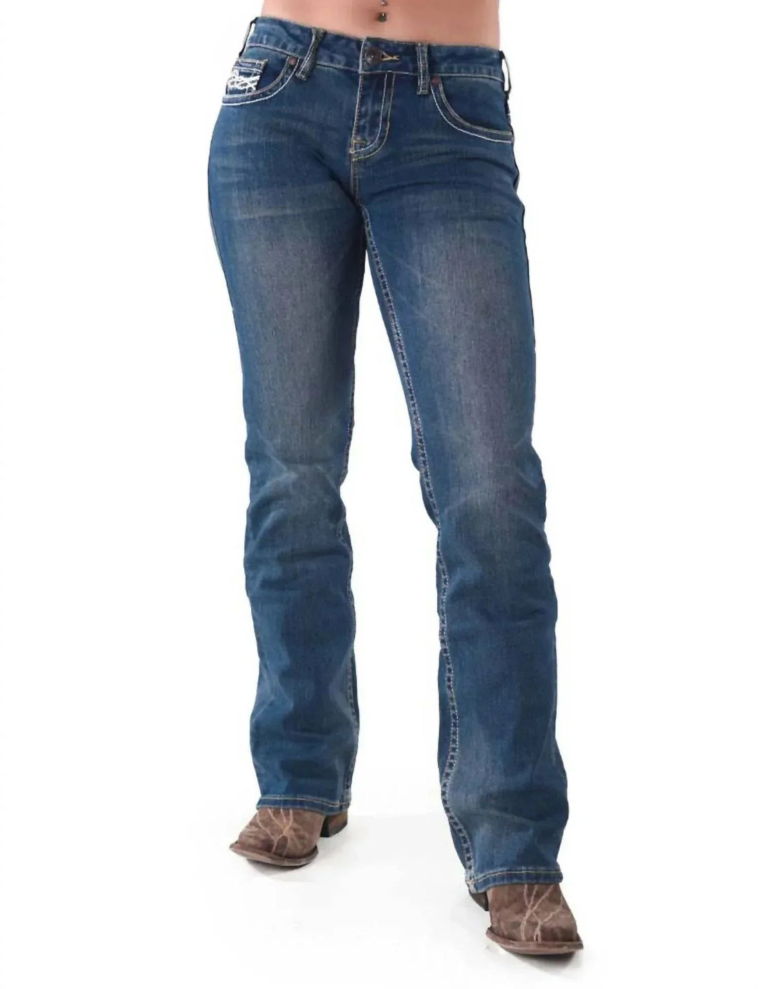 Don't Fence Me In Bootcut Jeans