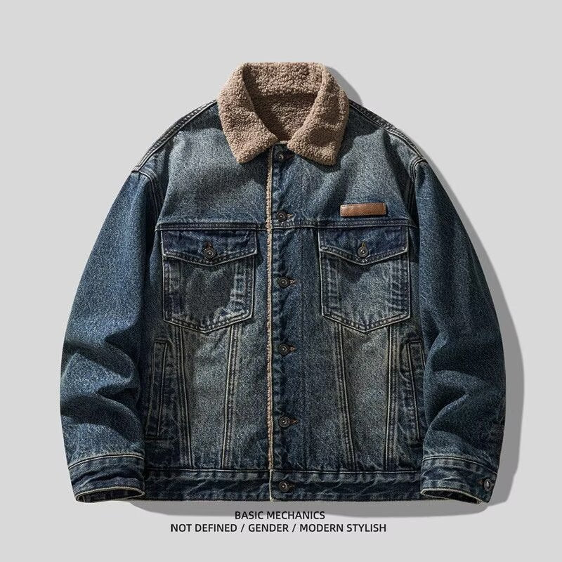 Corduroy Cotton-padded Casual Coat For Men