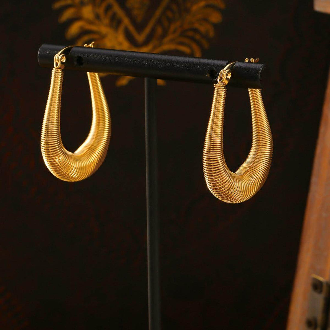 Titanium Steel U Shape Earrings for Elegant Everyday Wear