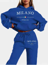 Trendy Plus Size Fleece-lined Sweater Suit See size chart under “more details”