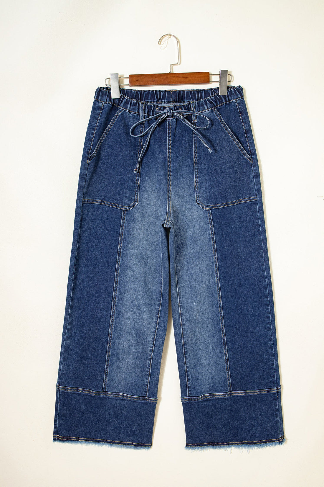 Women's Aleah Hem Wide Leg Jeans