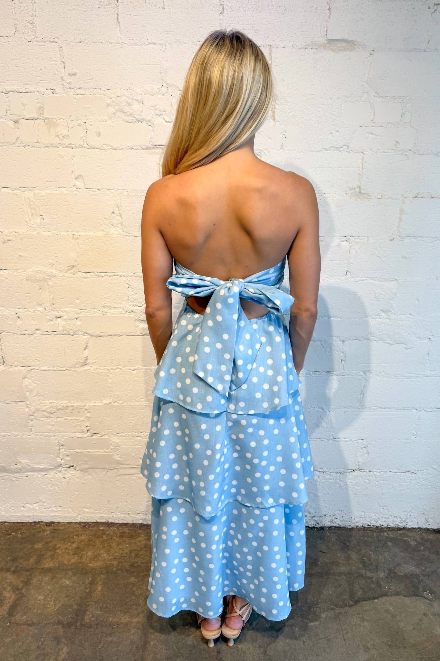 Cindy Strapless Maxi Dress