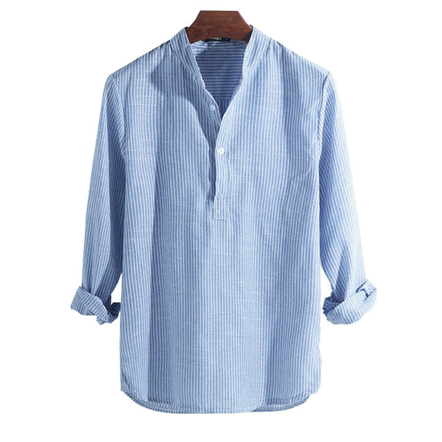 Men's Fashionable Slim Fit Casual Cotton Shirts