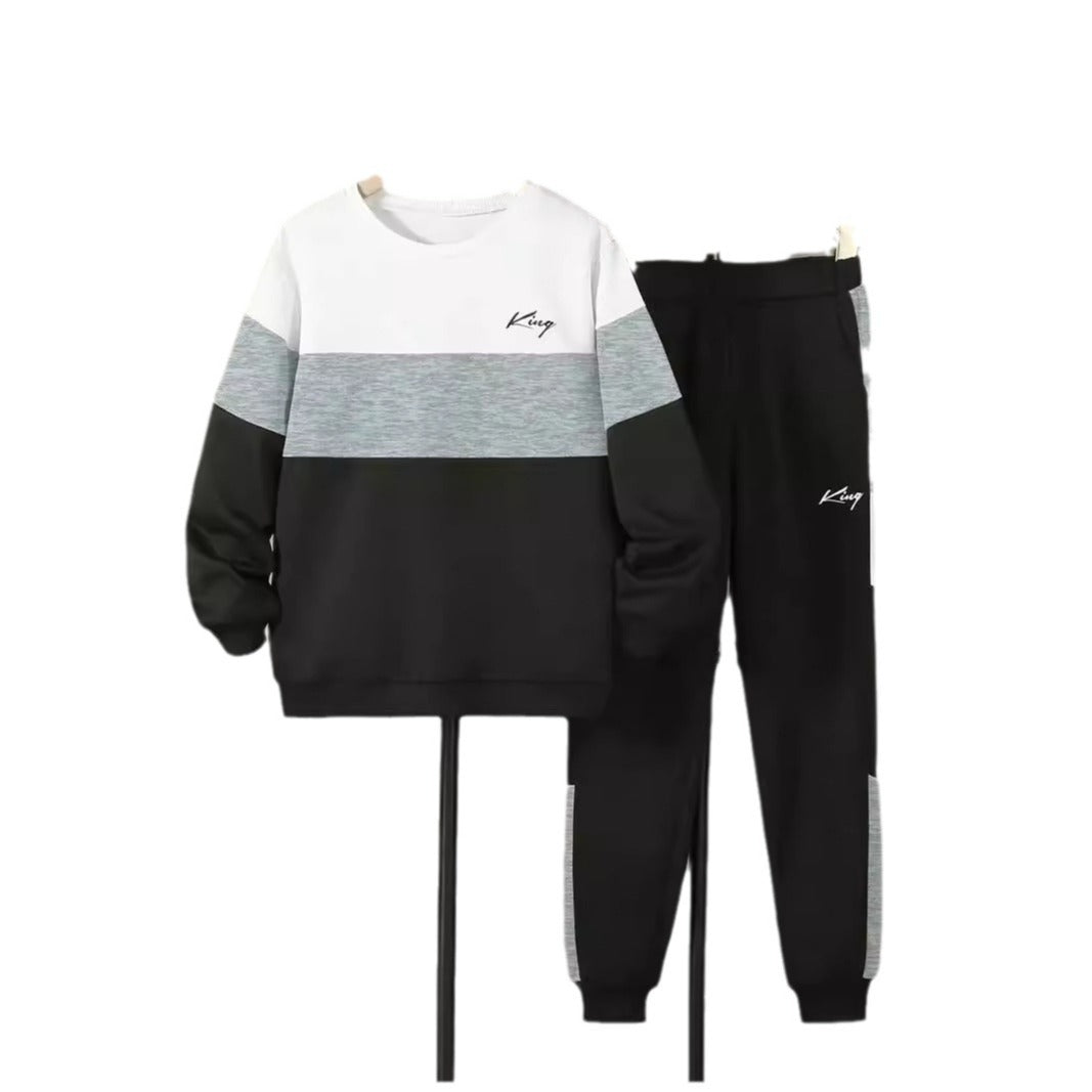 Design Sense Multicolor Hoodie Pants Two-piece Set See size chart under “more details”