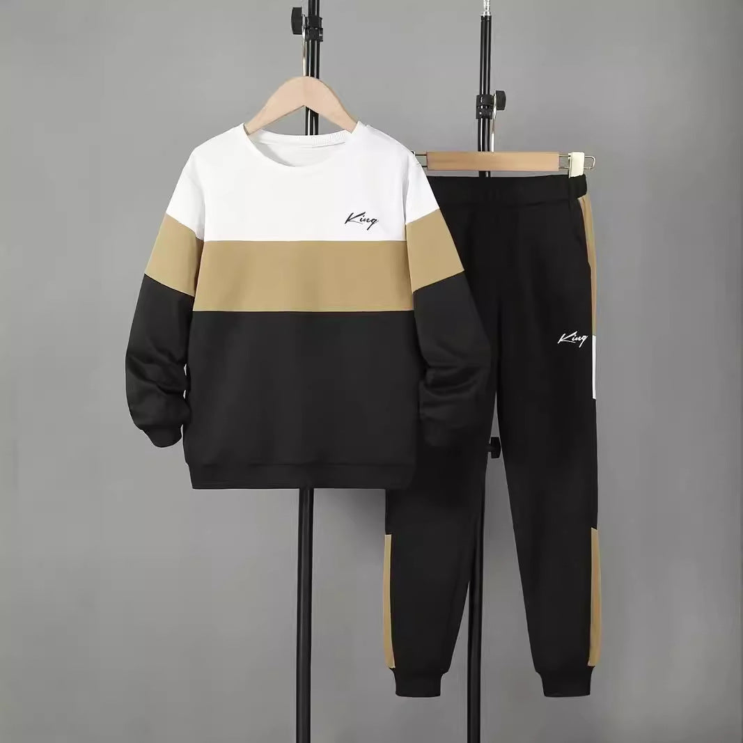 Design Sense Multicolor Hoodie Pants Two-piece Set See size chart under “more details”