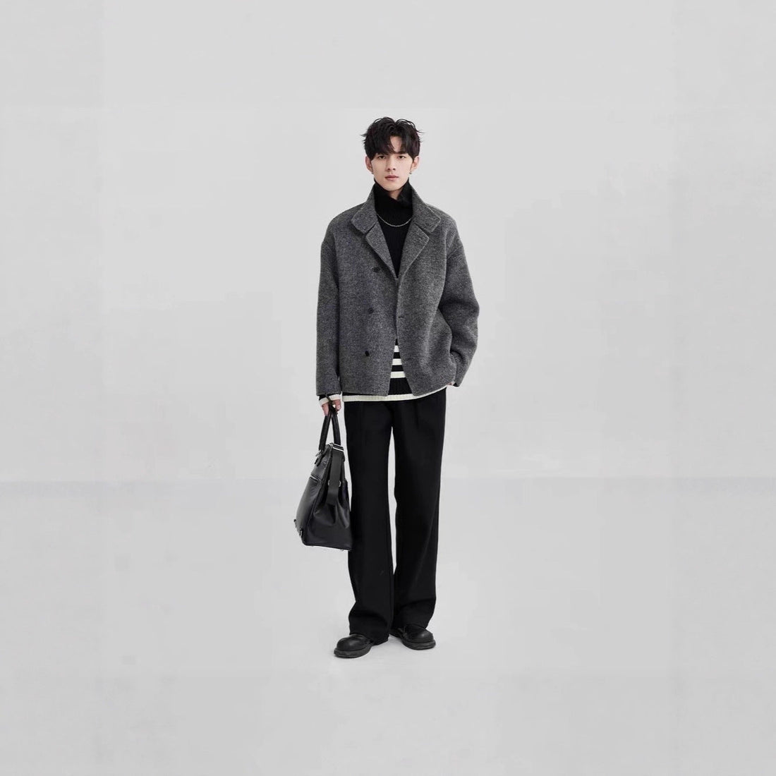 High-end Wool Coat For Men Autumn And Winter