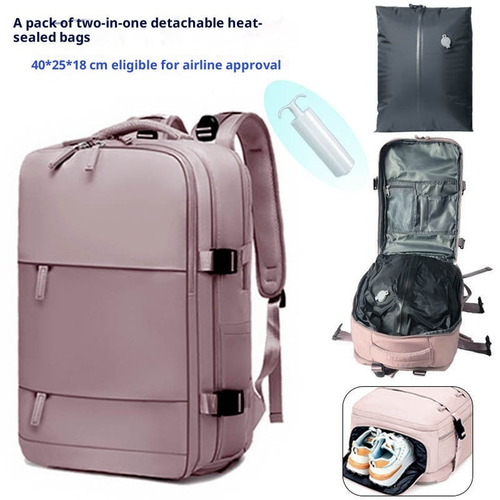 Outdoor Vacuum-Compression Airtight Business Travel Short-Distance Waterproof Small Backpack