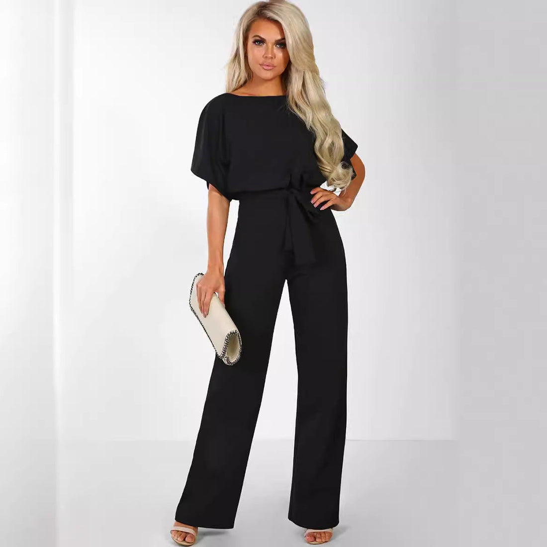 Women's Body E Pagliaccetti Donne Della Tuta Manica Corta Tutina Club Jumpsuit
