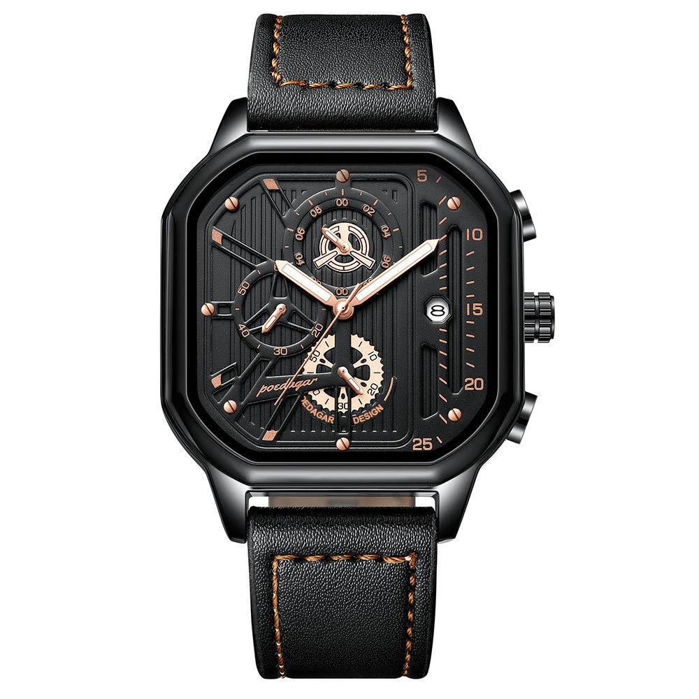 Men's Multifunctiona Belt Style Quartz Watch