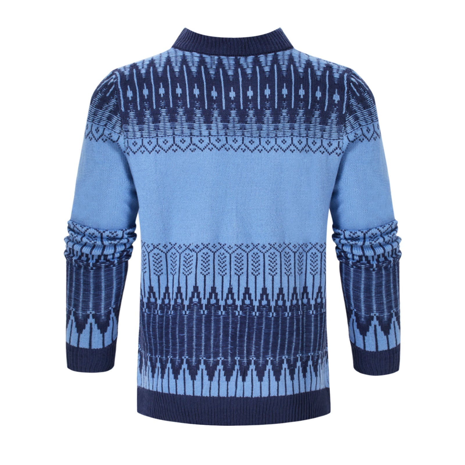 Men's Knitted Sweater Fashion Long-sleeved Pullover Tops Fall And Winter Clothing