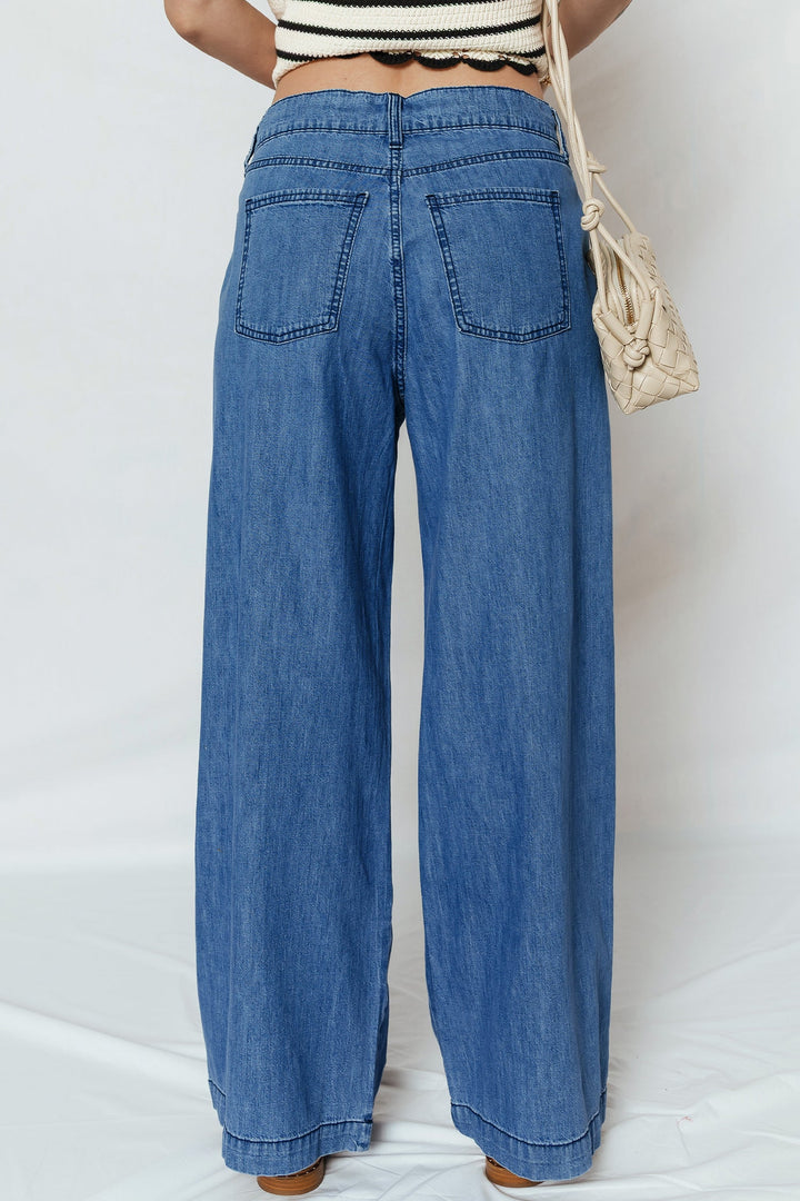 Oakleigh On Wide Leg Jeans