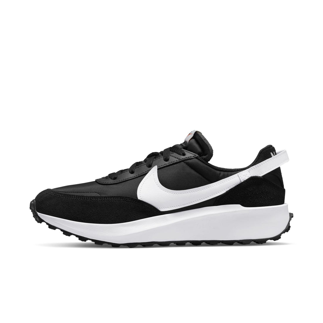 Nike Waffle Debut Mens Running Shoes (Numeric_10) BLACK/WHITE-ORANGE-CLEAR 10 UK (11 US)
