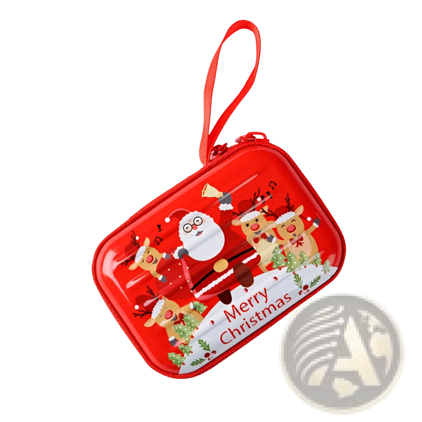 Festive Christmas and Galaxy Tinplate Zipper Coin Purses