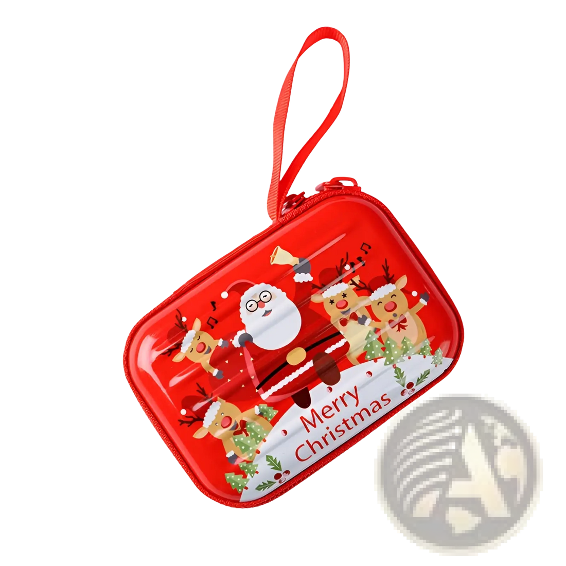 Festive Christmas and Galaxy Tinplate Zipper Coin Purses