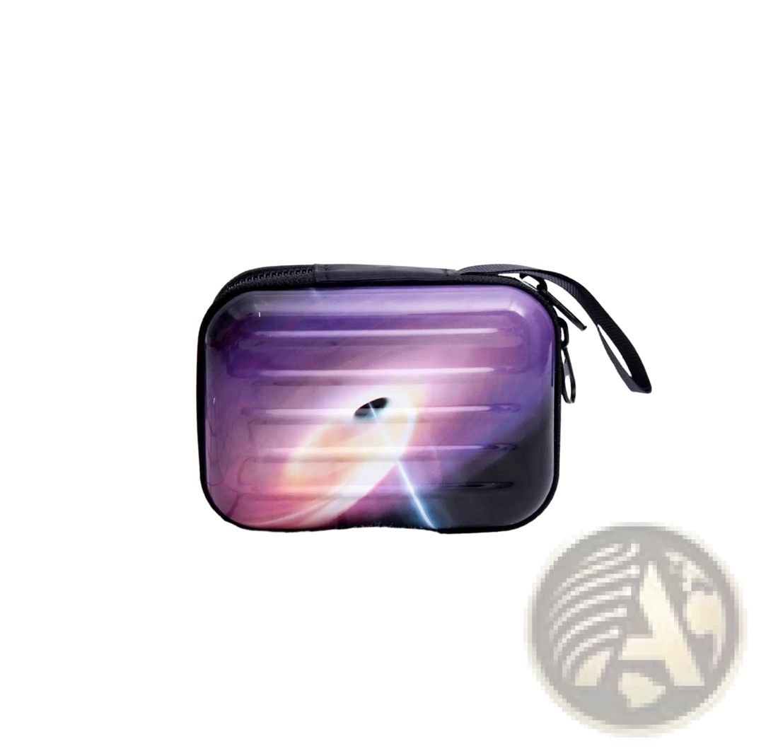 Festive Christmas and Galaxy Tinplate Zipper Coin Purses