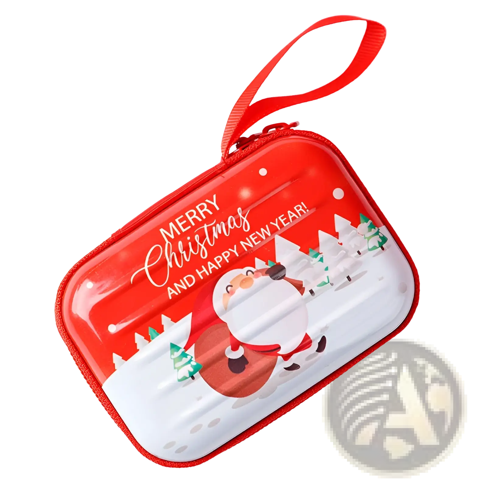 Festive Christmas and Galaxy Tinplate Zipper Coin Purses
