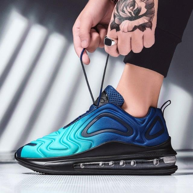 High Quality Fashion Men's Sneakers Air Mesh Casual Sneakers Comfortable Mixed Colors Sneakers Luxury Non Slip Tennis Sport Athletic Walking Fashion Sneakers