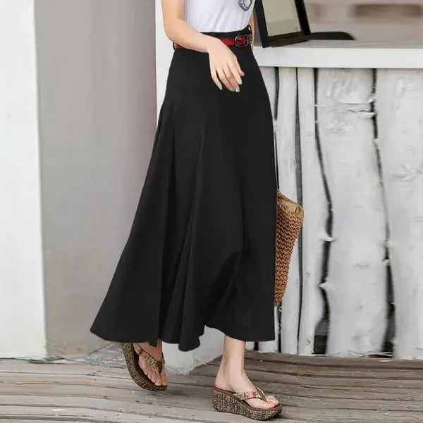 Fashion High Waist Tutu A-Line Skirt Plus Size Dress