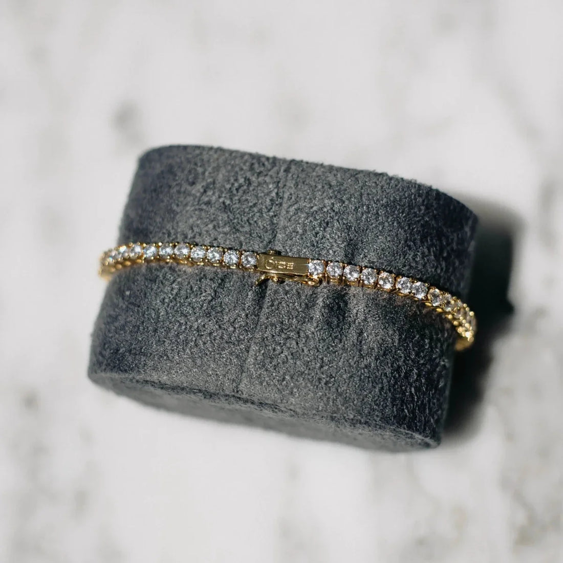 18K Gold Plated Zircon Tennis Bracelet