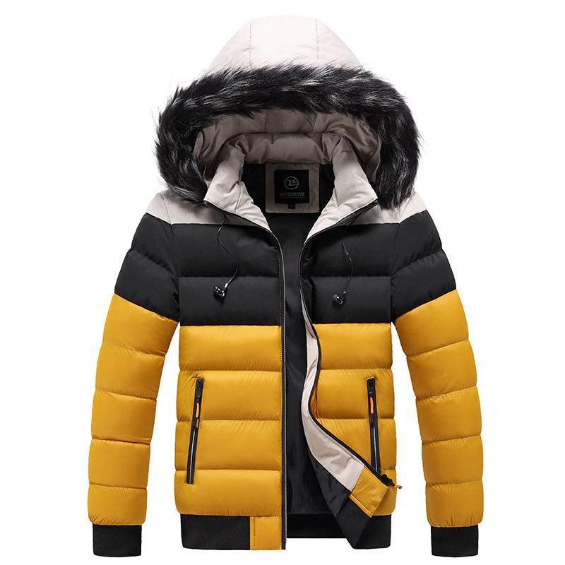 Heated Splicing Down Jackets - Stay Warm & Stylish All Winter Long