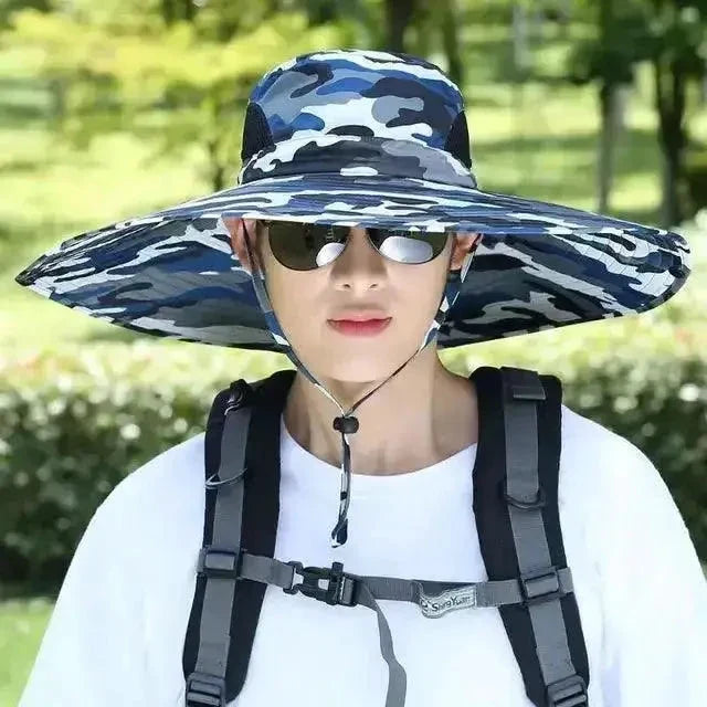 Men's Wide Brim Sun Protection Hat