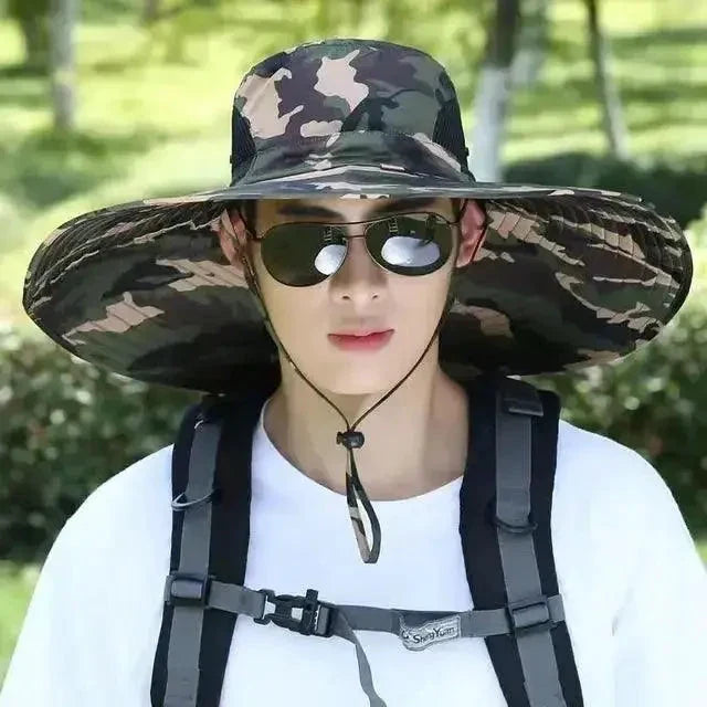 Men's Wide Brim Sun Protection Hat